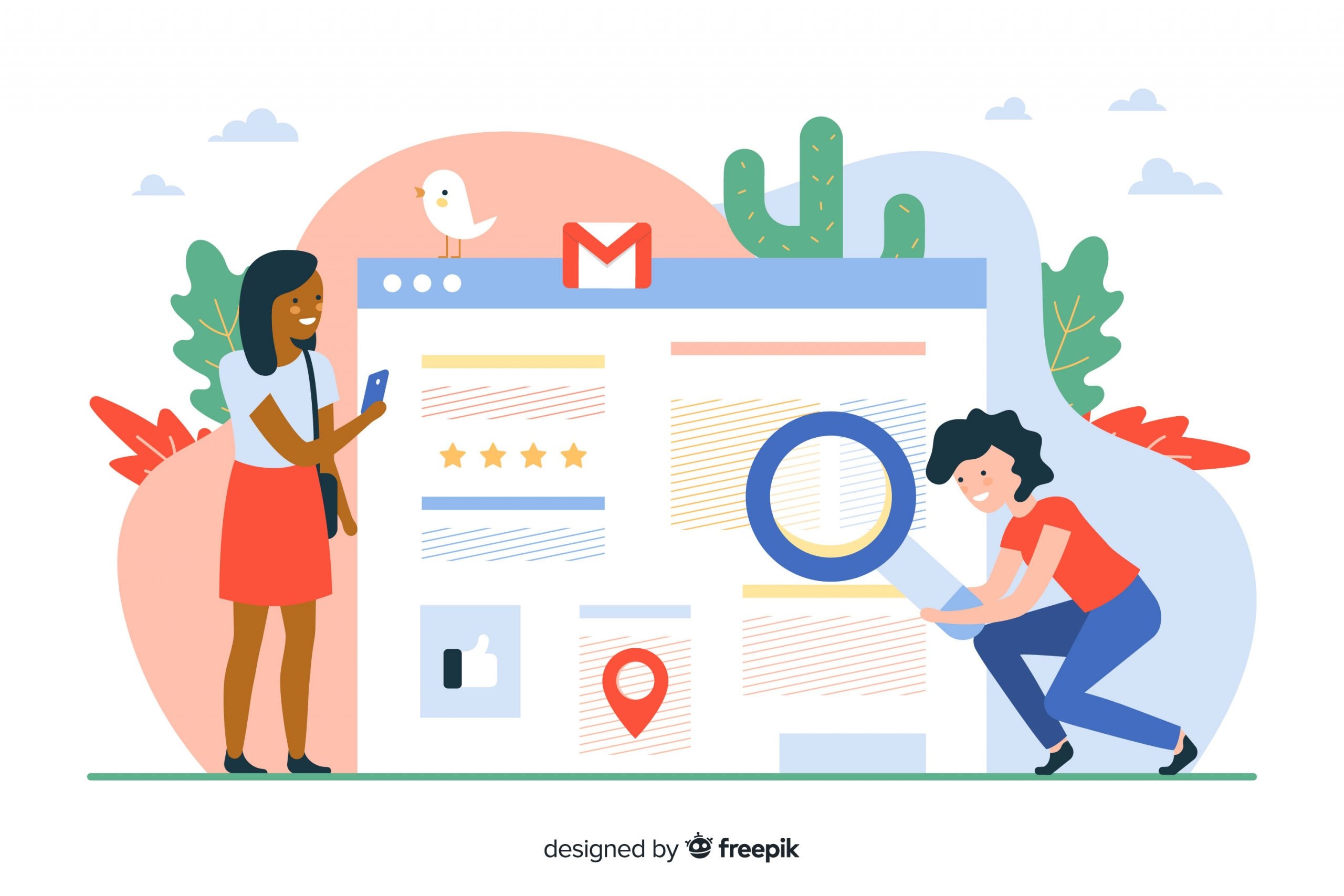 Google business profile associations