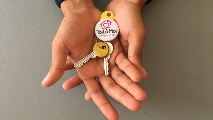 Un appartement pour des familles sans-abris à Lille