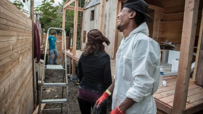 Une tiny-house pour accueillir des réfugiés