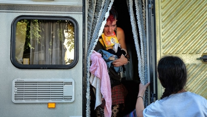 Un Camion Douche pour les femmes sans -abri