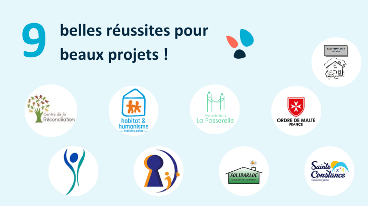 9 projets réussis