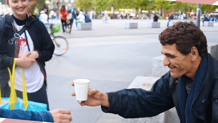 Apporter du réconfort aux personnes sans-abris de Paris