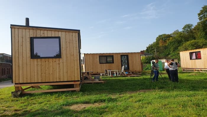 Une mini maison pour les femmes sans abri à Rouen