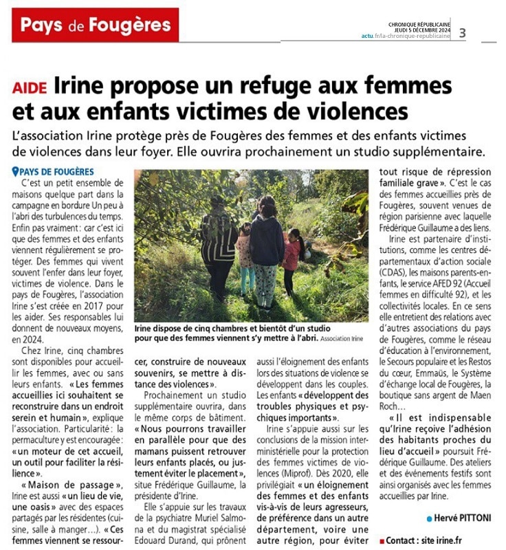 A quoi va servir l'argent collecté ?