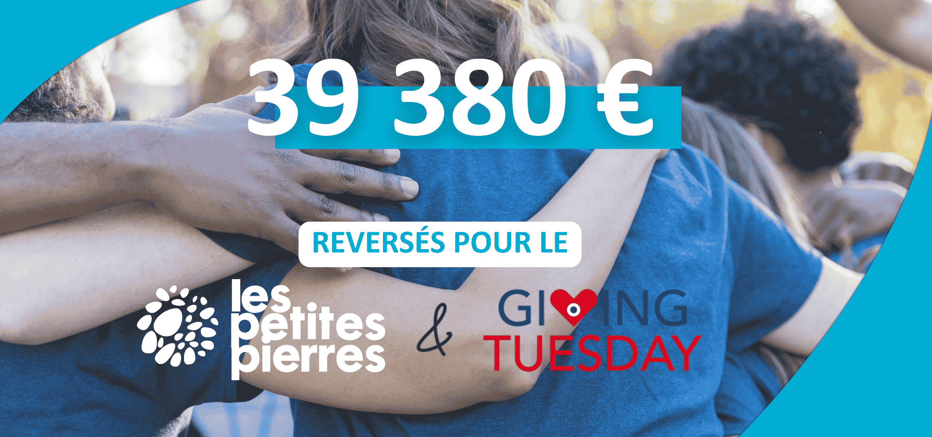 39 380 € reversés pour le Giving Tuesday