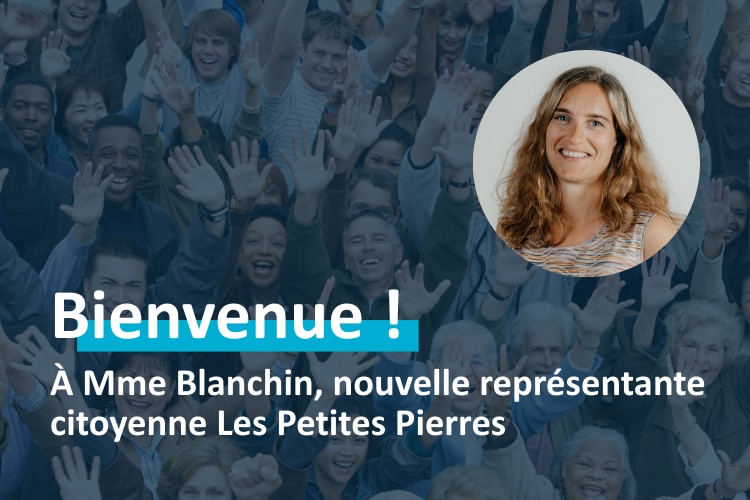 Alexandra Blanchin, représentante citoyenne Les Petites Pierres