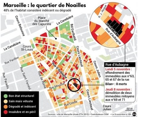 Marseille : le quartier de Noailles