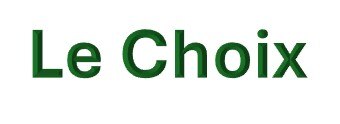 LE CHOIX