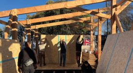 Des sanitaires pour un bidonville de Montpellier