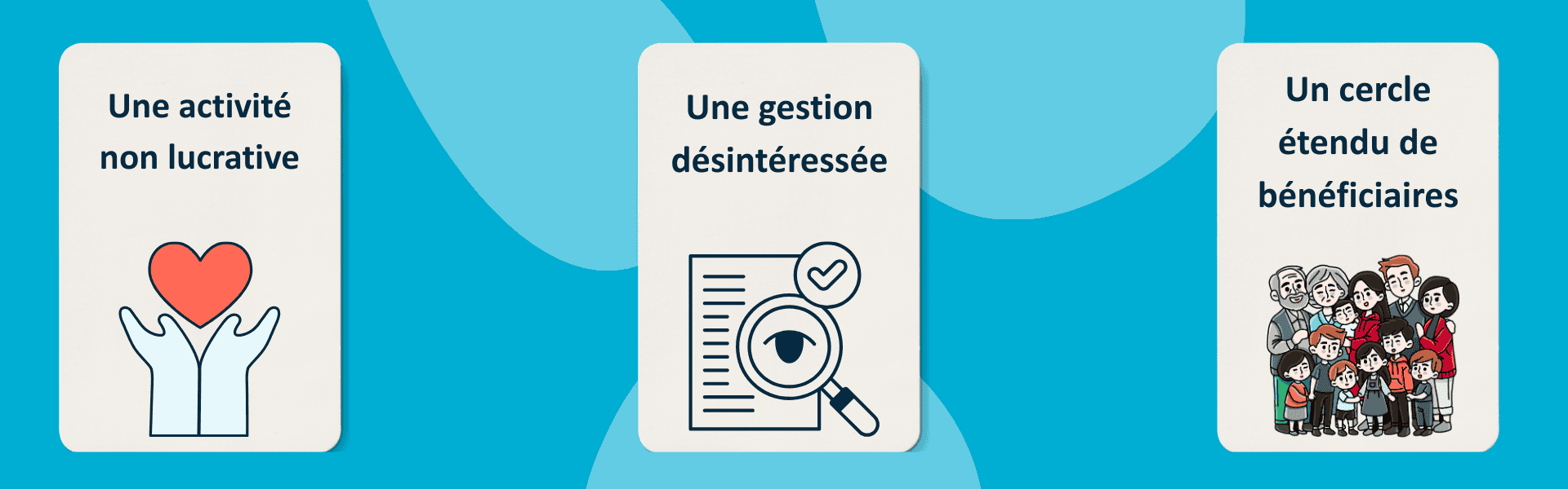 Les conditions pour qu'une association soit reconnue d'interet general