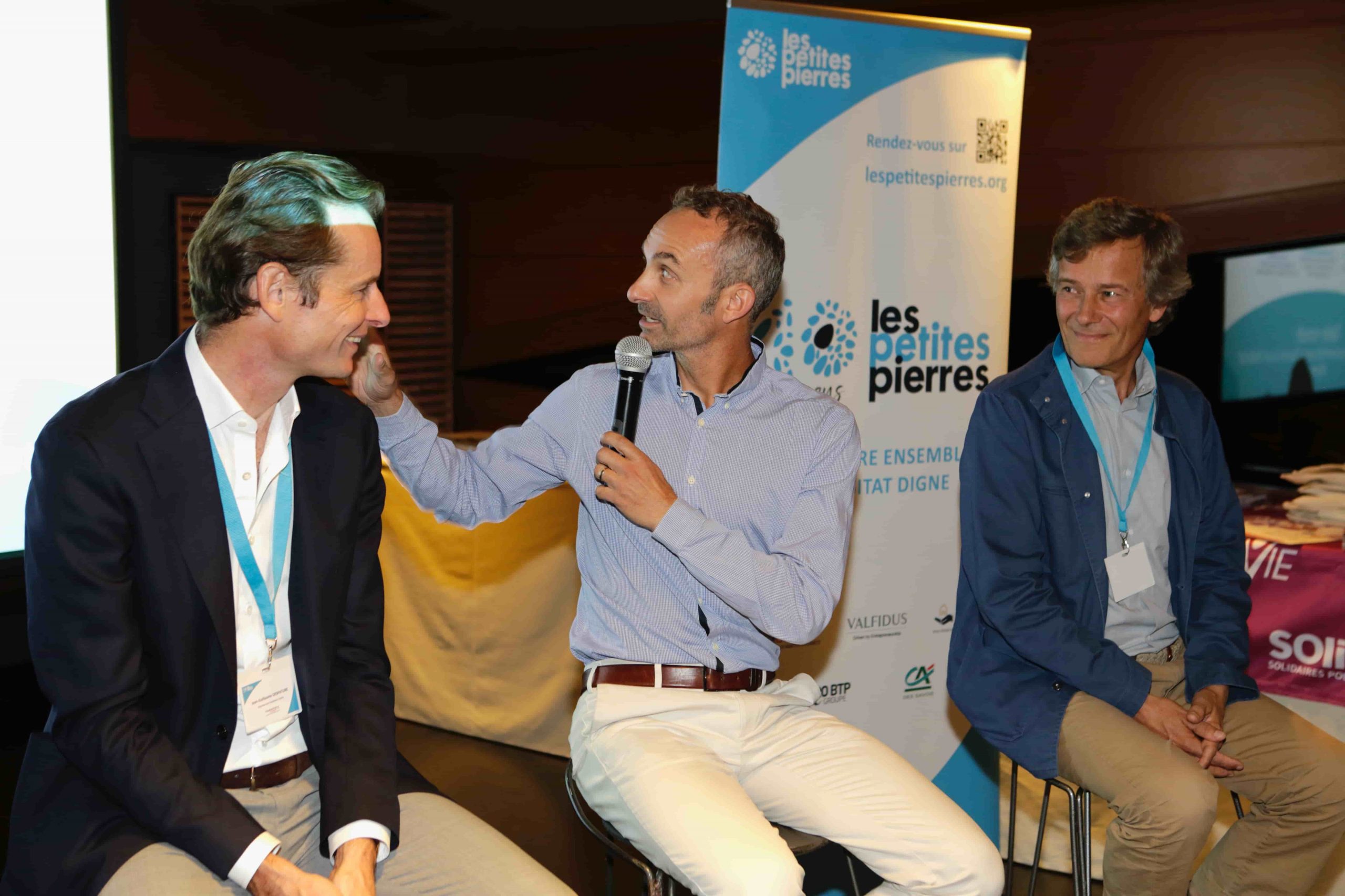 Témoignage Vincent Defrasne soirée de levée de fonds 10 ans Les Petites Pierres