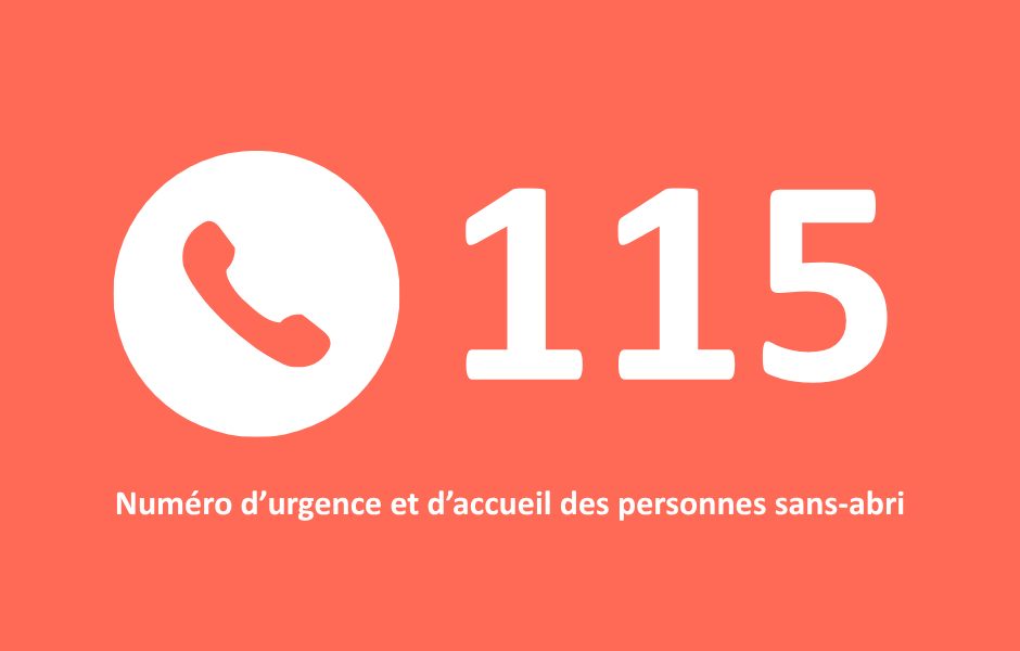 Numéro d'urgence sociale sans-abri 115