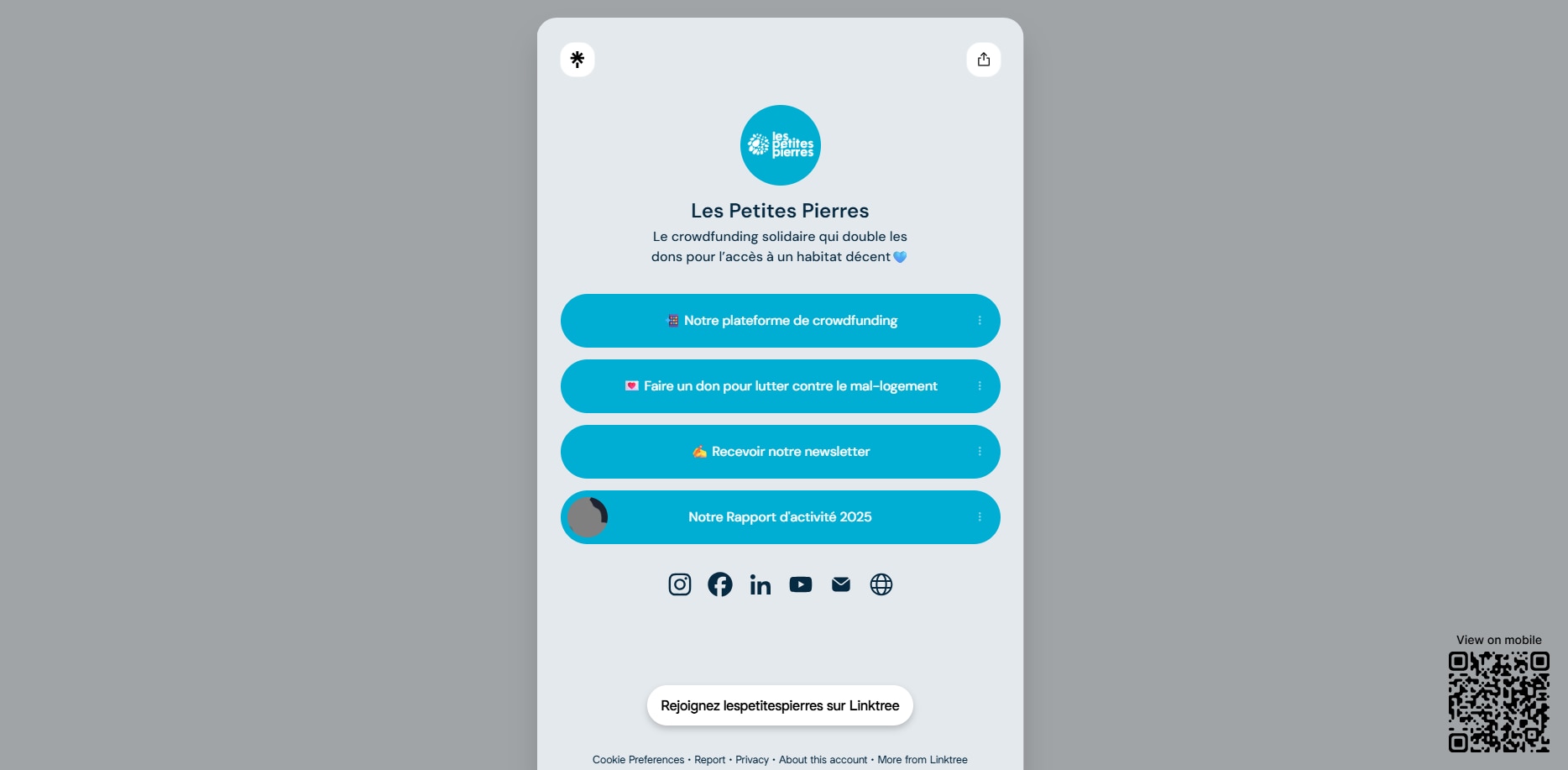 Lien Linktree Instagram Les Petites Pierres